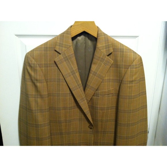 T.HARRIS LONDON MEN'S NEW 100%WOOL SPORT COAT JACKET BLAZER SIZE: 40R - Picture 3 of 6